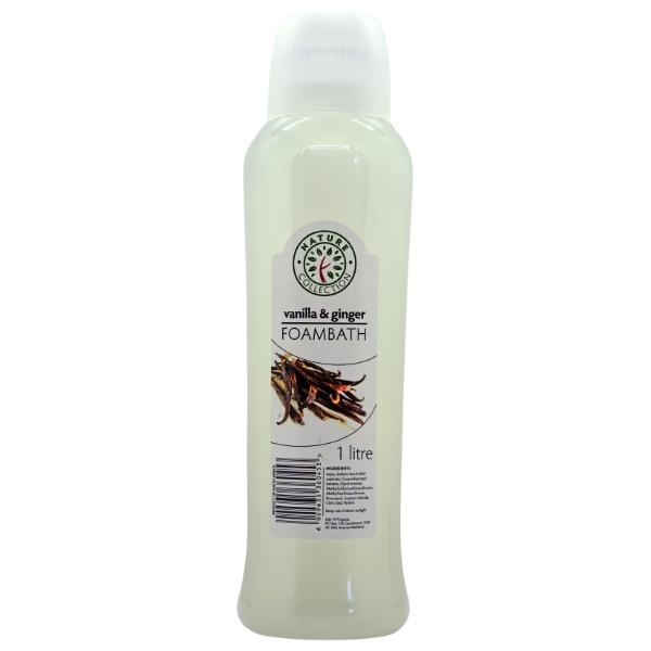 Nature Collection – Vanilla and Ginger Foam Bath (1L)