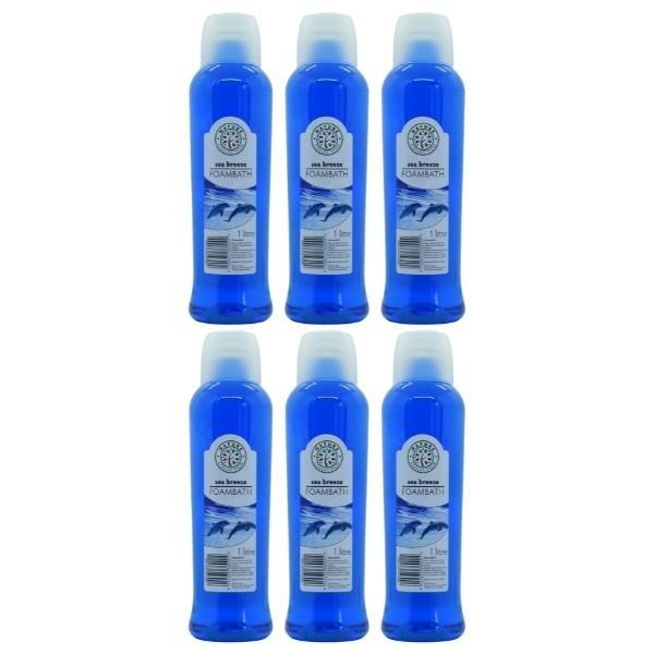 Nature Collection – Sea Breeze Scented Foam Bath (1L) Pack of 6