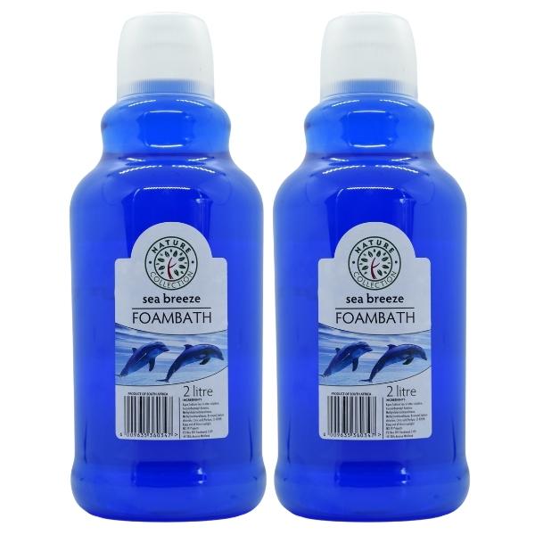 Nature Collection – Sea Breeze Scented Foam Bath (2L) Pack of 2