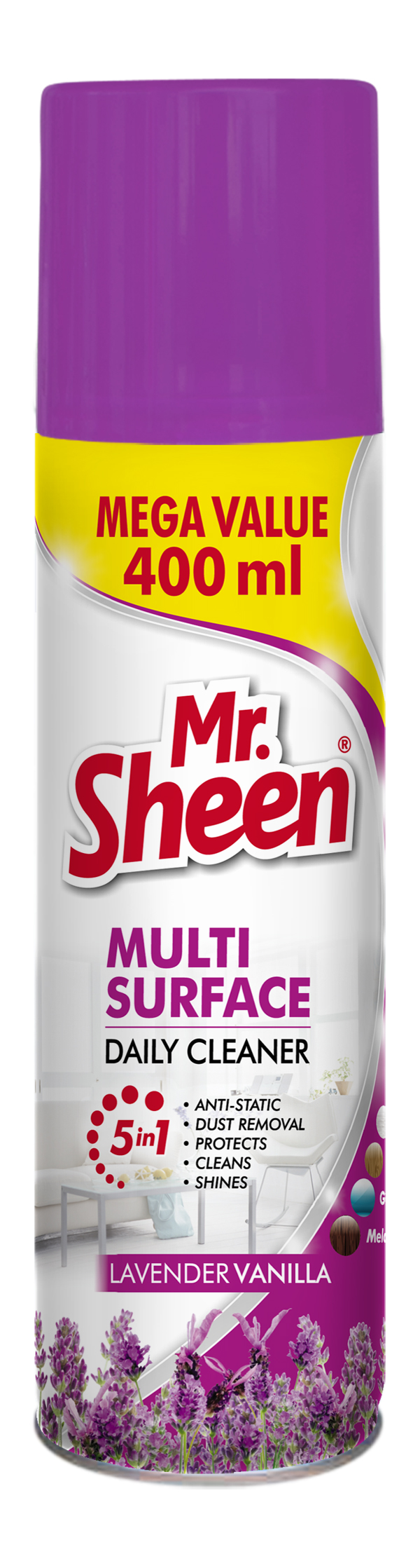 Shield – Mr Sheen Multisurface Daily Cleaner Lavender & Vanilla 400ml