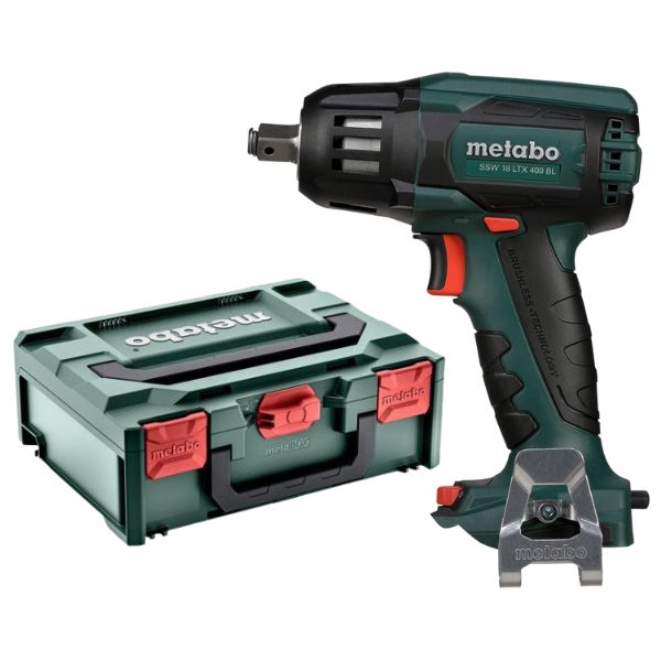 Metabo – Brushless Impact Wrench In Carry Case (602205840) – SSW 18 LTX 400