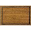 Multi-Flor – Coir Doormat (40cm x 60cm) – Black Edging / Black Frame Multi-Flor – Coir Doormat (40cm x 60cm) – Black Edging / Black Frame