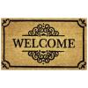 Multi-Flor – Coir Doormat (45cm x 75cm) – Welcome with Black Edging / Frame Multi-Flor – Coir Doormat (45cm x 75cm) – Welcome with Black Edging / Frame