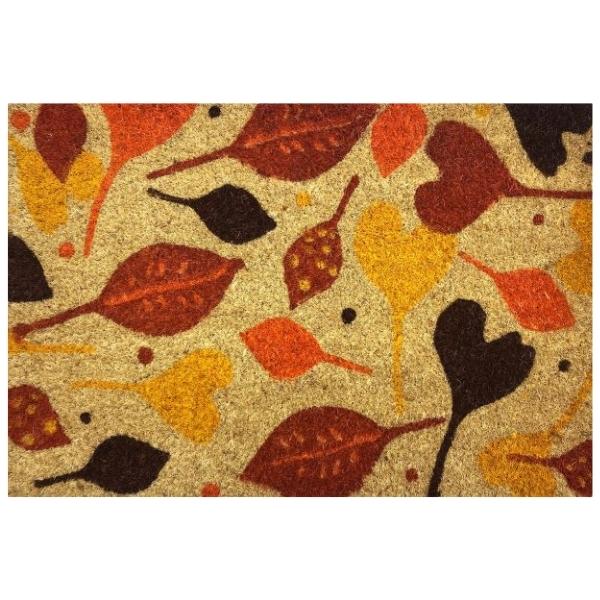 Multi-Flor – Coir Doormat (40cm x 60cm) – Leaves