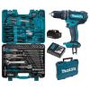 Makita – Cordless Impact Drill and Bort Mechanical Hand Tool Set – Combo Makita – Cordless Impact Drill and Bort Mechanical Hand Tool Set – Combo