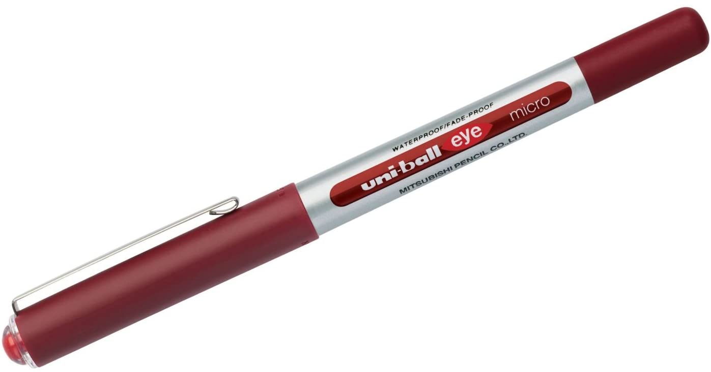 Uni-Ball UB-150 Eye Micro Rollerball Pen 0.5mm – Red