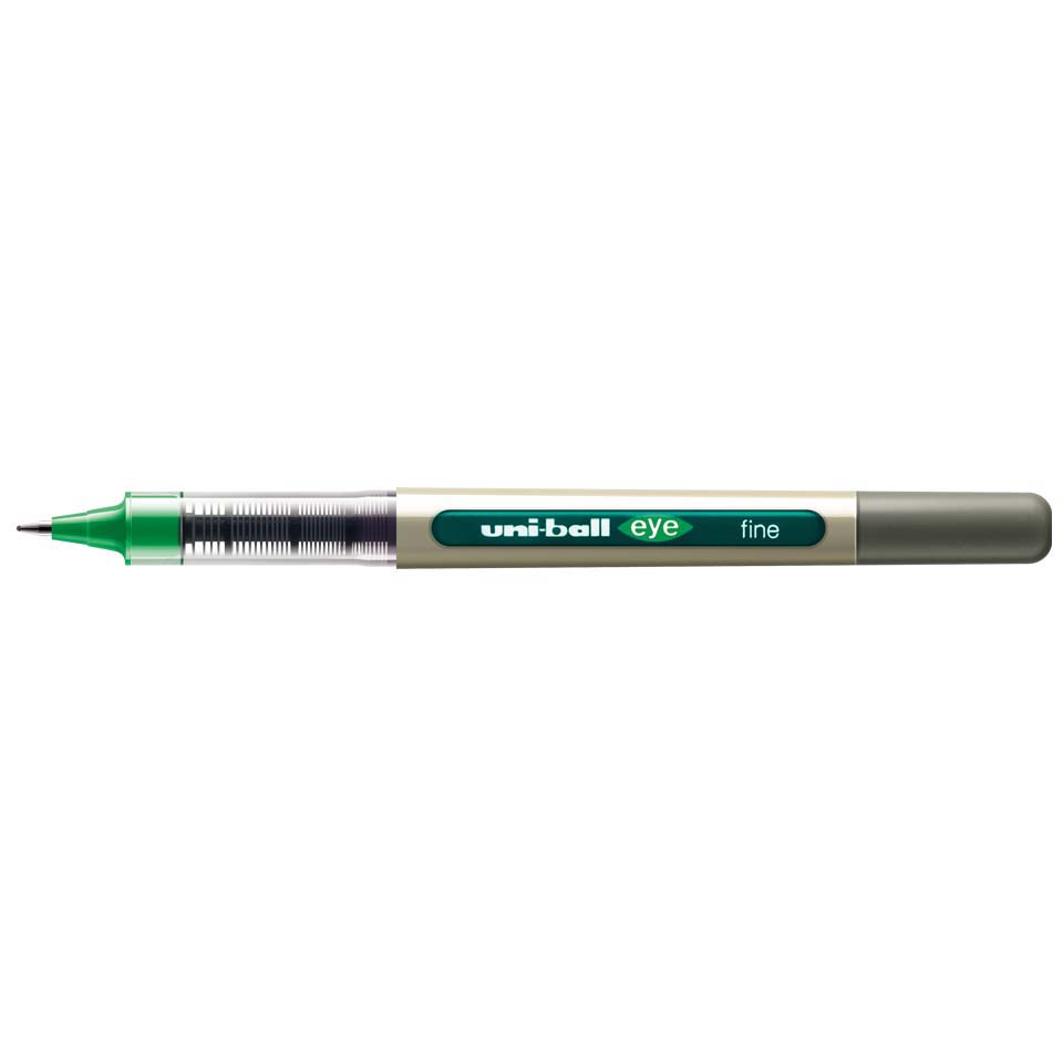 Uni-Ball Eye UB-157 Fine 0.7mm Rollerball Pen – Green