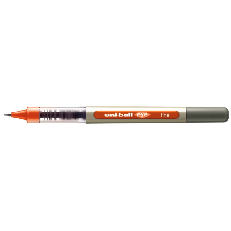 Uni-Ball Eye UB-157 Fine 0.7mm Rollerball Pen – Orange