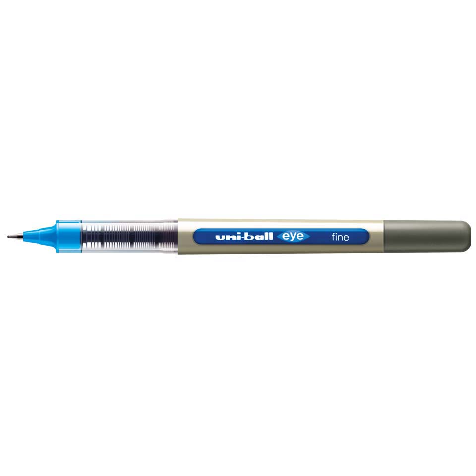 Uni-Ball Eye UB-157 Fine 0.7mm Rollerball Pen – Light Blue