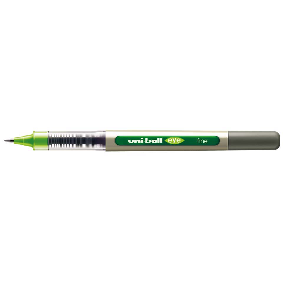 Uni-Ball Eye UB-157 Fine 0.7mm Rollerball Pen – Light Green