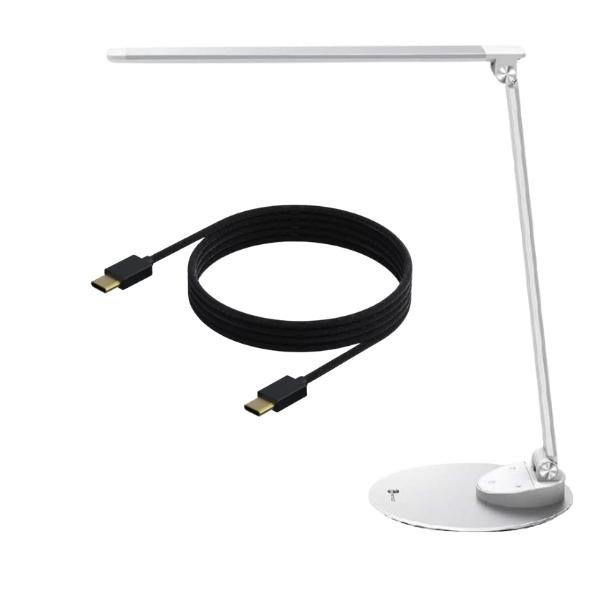TaoTronics LED 420 Lumen Desk Lamp & Braided USB Type-C Charge & Play Cable