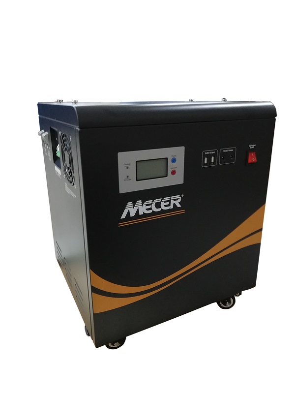 Mecer 2Kw 24V 2x100A Battery Pure Sine Wave