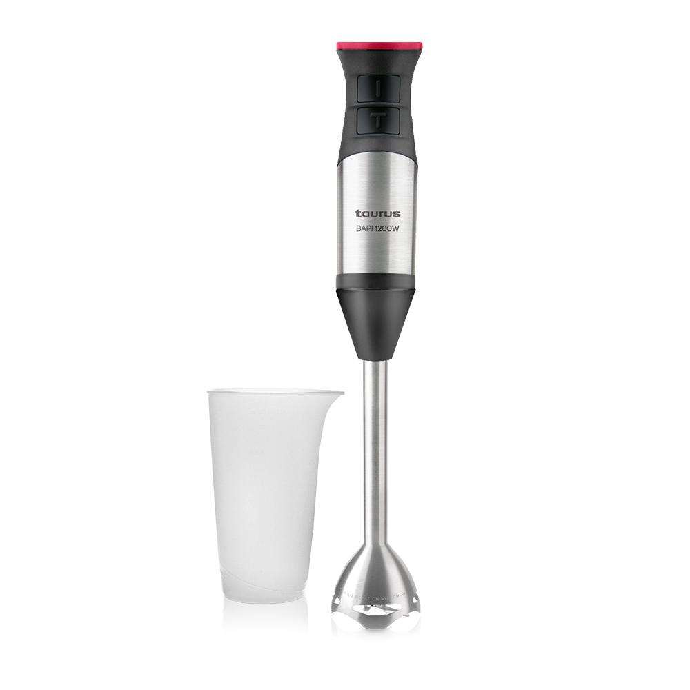 Taurus – “Bapi 1200 Inox” 20Speed Stick Blender with Accessories 1200W