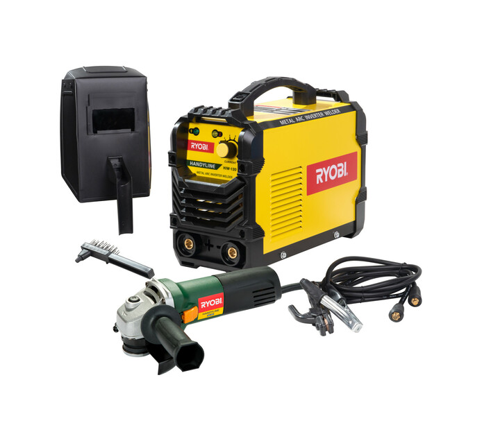 Ryobi Handyline Combo Welder 120A & Angle Grinder