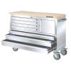Stallion – Tool Trolley / Empty Stainless Steel Workbench On Wheels 120cm Stallion – Tool Trolley / Empty Stainless Steel Workbench On Wheels 120cm