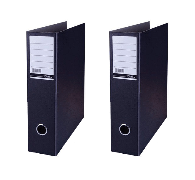 Treeline A4 Upright Trunkboard Lever Arch File & Compressor – Pack of 2