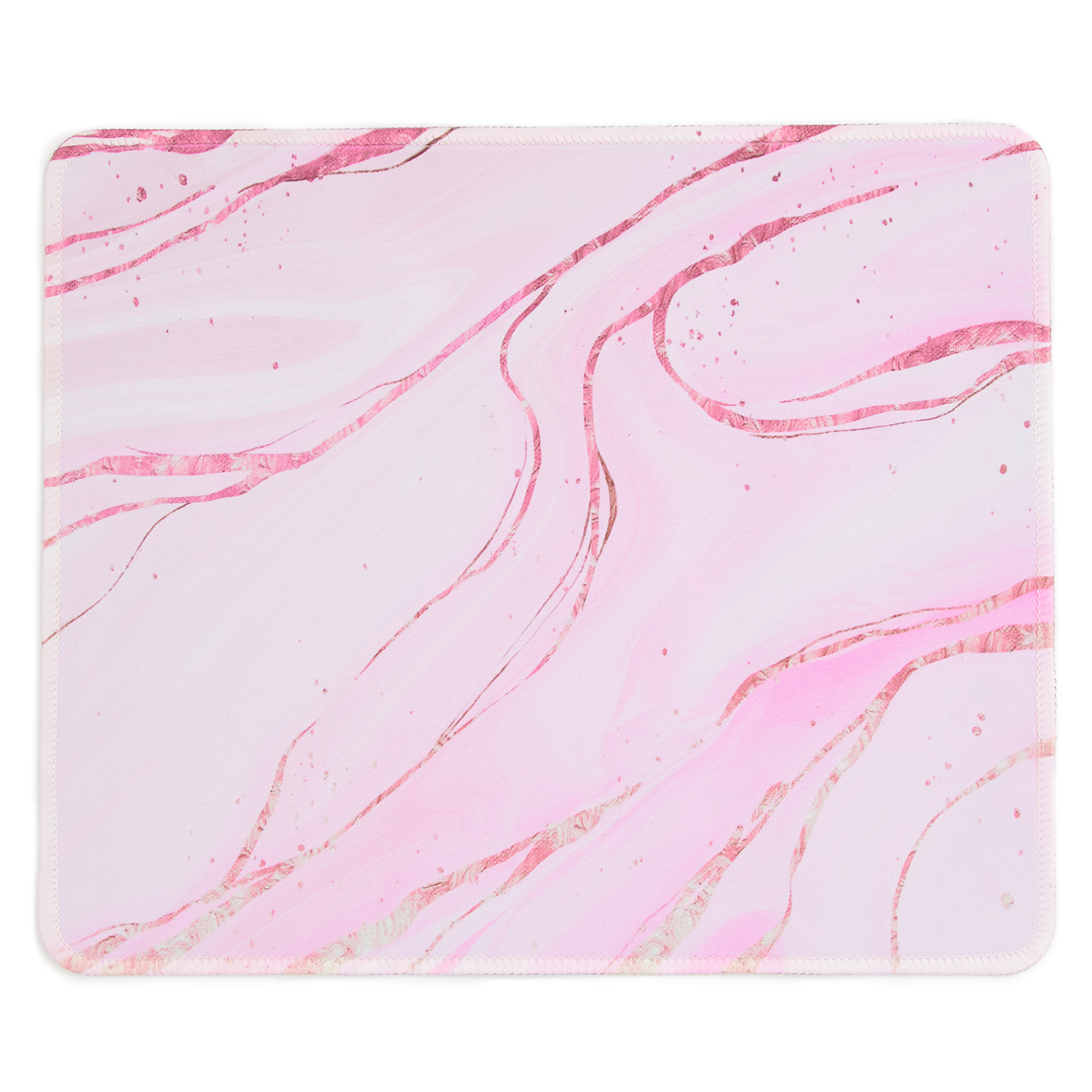 PowerUp Non-slip Pink Marble Small Mouse Pad – Pink Marble