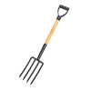 Tramontina Black Digging Fork 74cm Wooden Handle Tramontina Black Digging Fork 74cm Wooden Handle