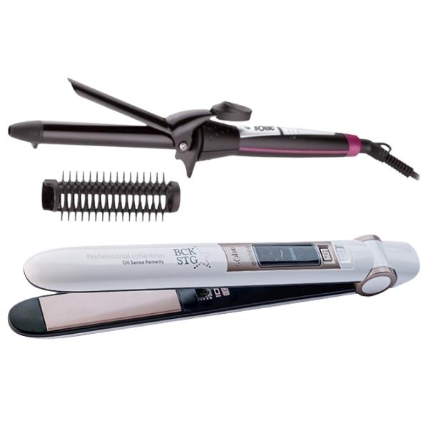 Solac – Curl Expert Curling Iron and Hair Straightener Oil Sense Remedy