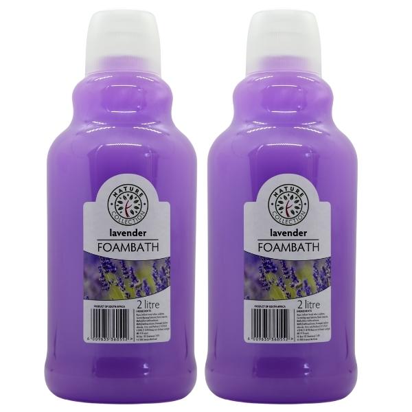 Nature Collection – Foambath Body Wash Gel 2L – Lavender – Pack of 2