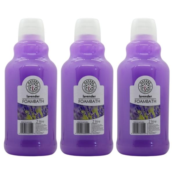 Nature Collection – Foambath Body Wash Gel 2L – Lavender – Pack of 3
