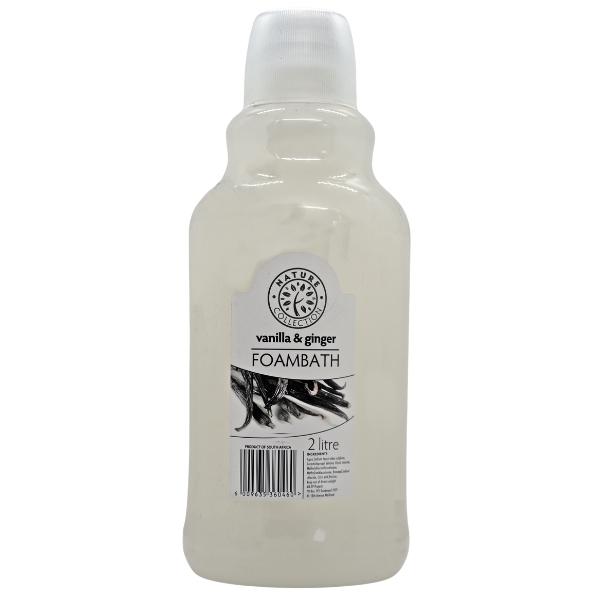 Nature Collection – Foambath Body Wash / Shower Gel 2L – Vanilla & Ginger