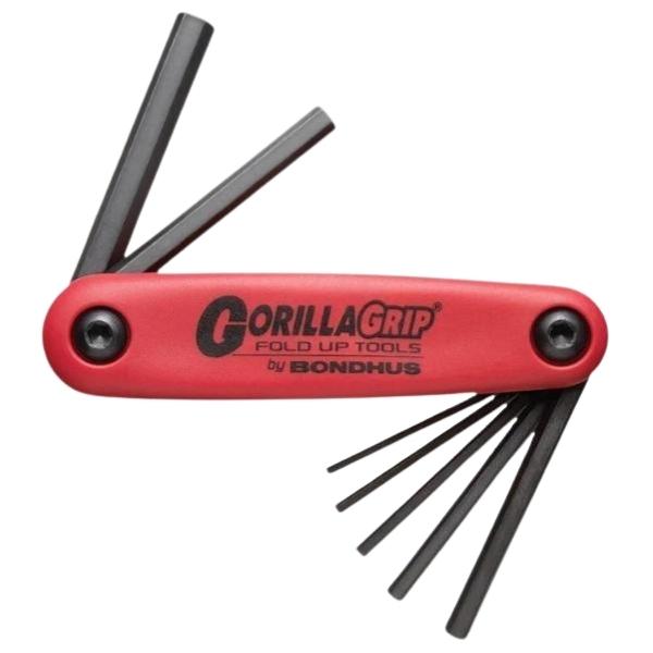 Bondhus – Hex Key Set / Gorilla Grip Fold-Up Hex Key Set 7 Piece