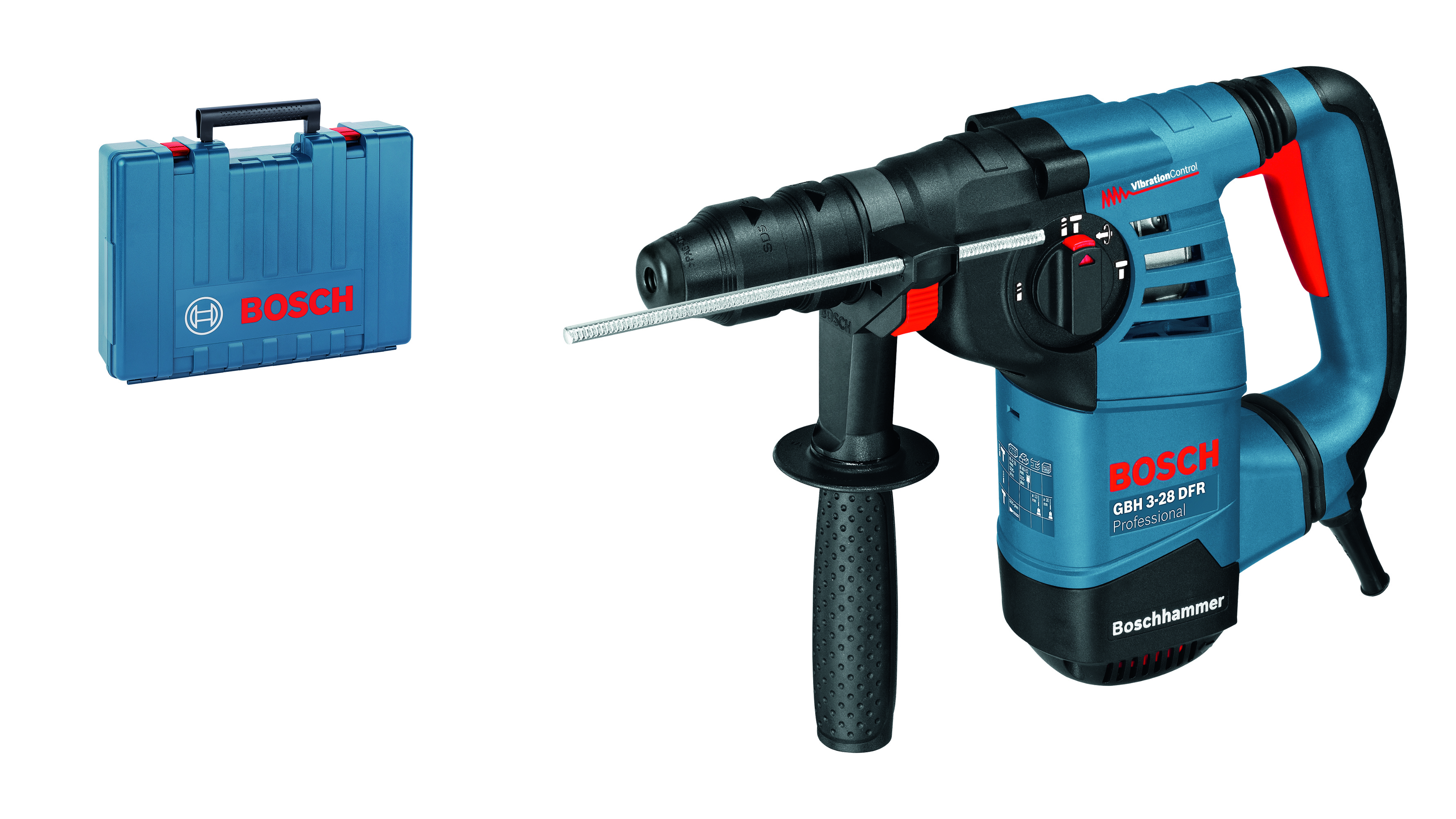 Bosch – Rotary Hammer with SDS plus – GBH 3-28 DFR (Quick-Chuck)