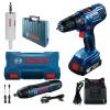 Bosch – Impact Drill Kit GSB 180-LI, Cordless Screwdriver & HSS-Bimetal Bosch – Impact Drill Kit GSB 180-LI, Cordless Screwdriver & HSS-Bimetal