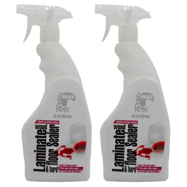 Under Foot – Laminate Wood Floor Sealer – 750ml – Pack of 2