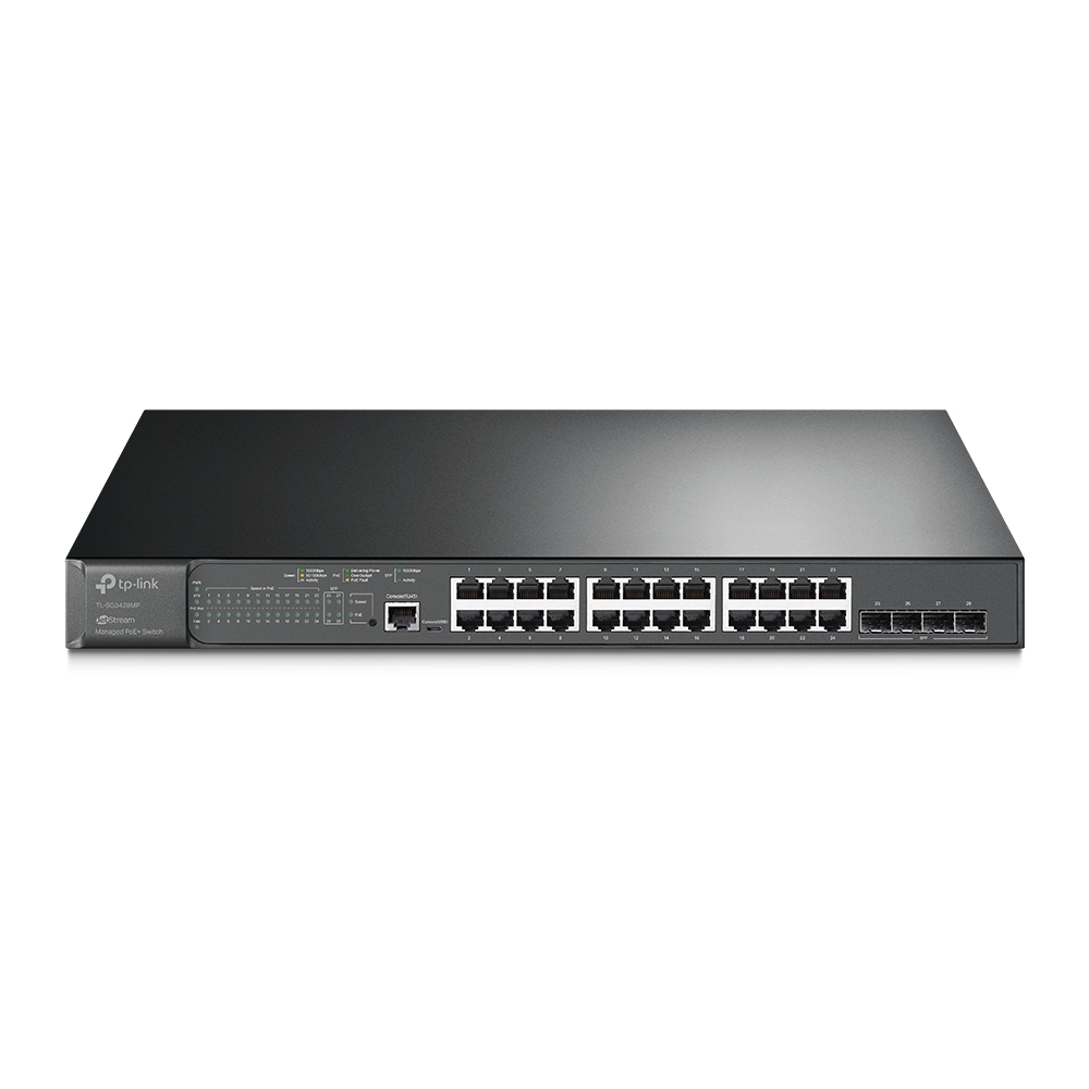 Tp-Link SG3428MP JetStream 28-Port Gigabit L2+ Switch with 24-Port PoE+