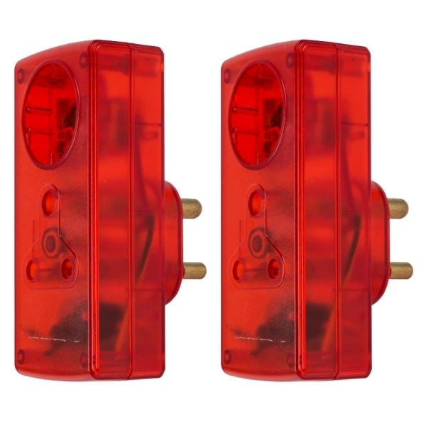 Electricmate – High Level Surge Adaptor 1 x 16Amp + 1 x Schuko – Pack of 2