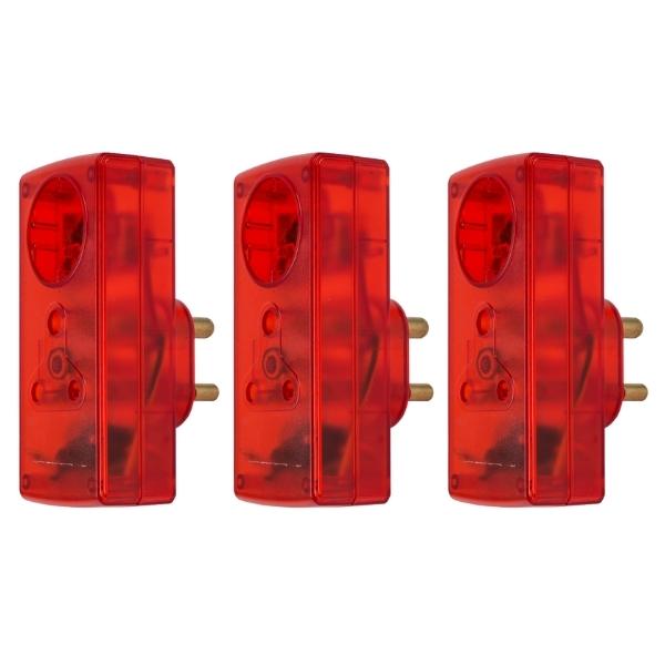 Electricmate – High Level Surge Adaptor 1 x 16Amp + 1 x Schuko – Pack of 3
