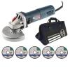 Bosch – Angle Grinder GWS 9-115, 5 x Cutting Discs 115mm & Tool Bag Bosch – Angle Grinder GWS 9-115, 5 x Cutting Discs 115mm & Tool Bag