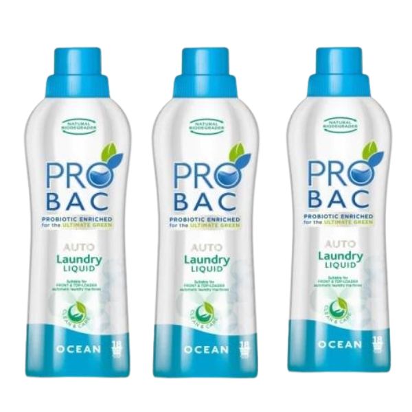 Probac – Laundry Liquid – Ocean 750ml Pack of 3