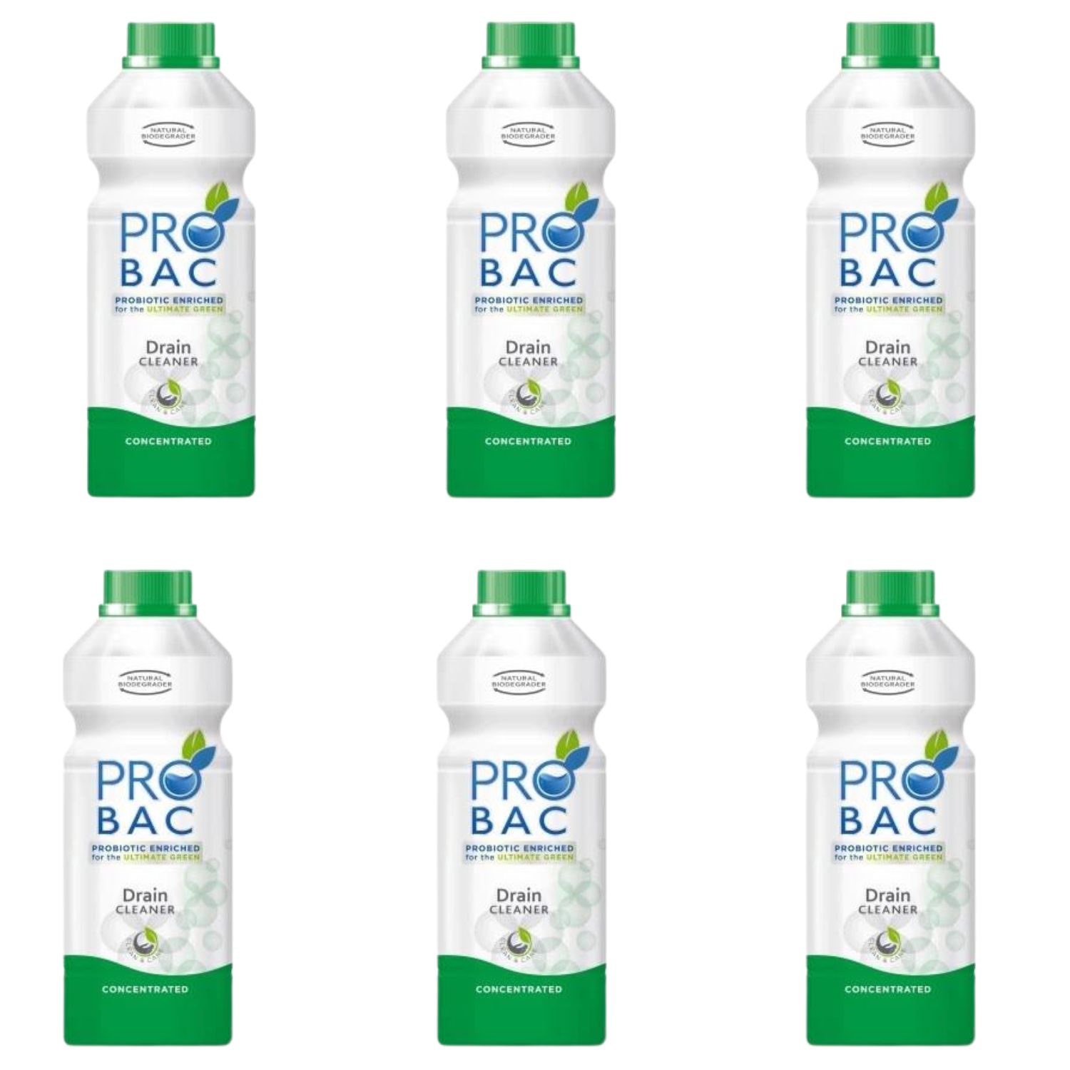 Probac – Drain Maintenance Cleaner (1L) Concentrated – Pack of 6