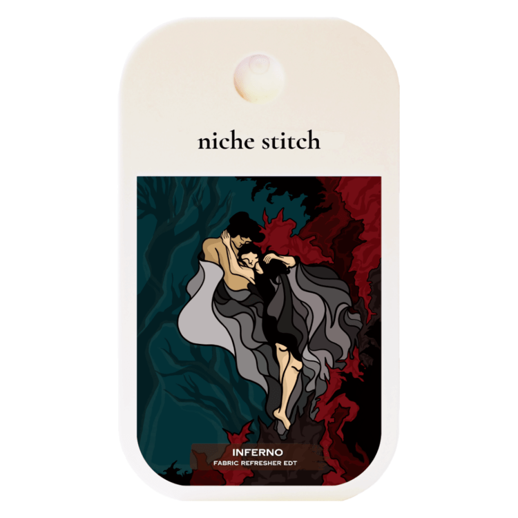 Niche Stitch – Pocket Perfume (Fabric Fragrance) – Inferno (42ml)