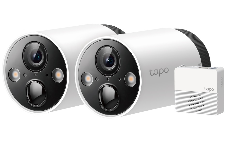 TP-Link TAPO C420S2 Smart Wire-Free Security Camera System (2-Camera)