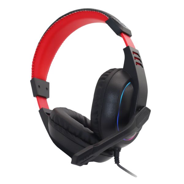 Redragon Ares Aux RGB Gaming Over-Ear headset – Black with Lights