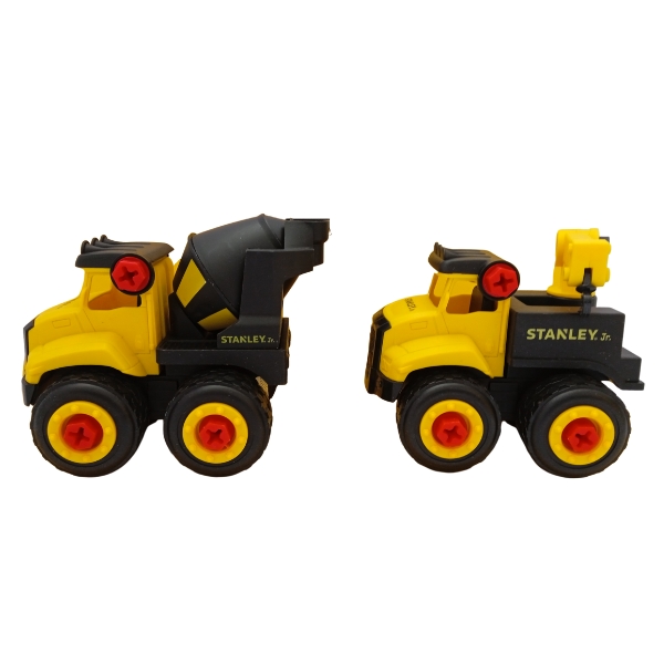 Stanley Jr. – 2 Pieces Cement and Tow Truck Combo
