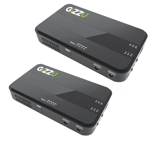 Gizzu – 30w – Mini Dc Pro – 38Wh – UPS – Pack of 2