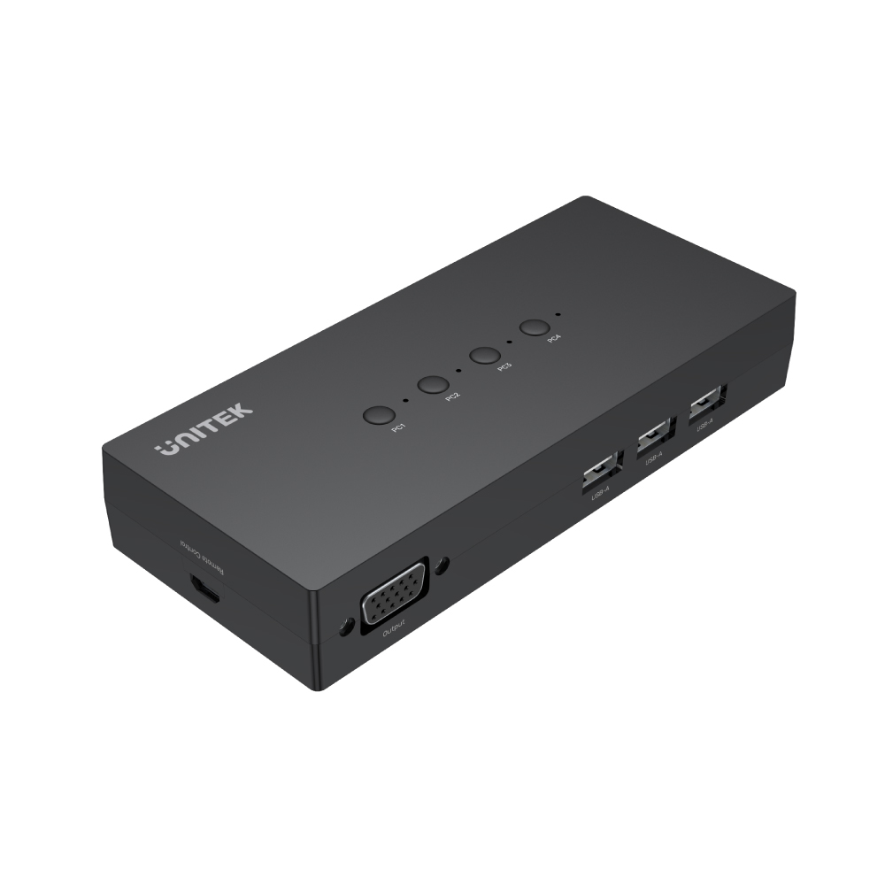 Unitek 4 Port USB 2.0 KVM Switch