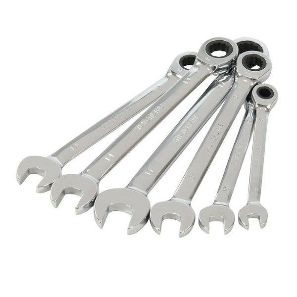 Ingco – 6pc – Ratchet Spanner Set