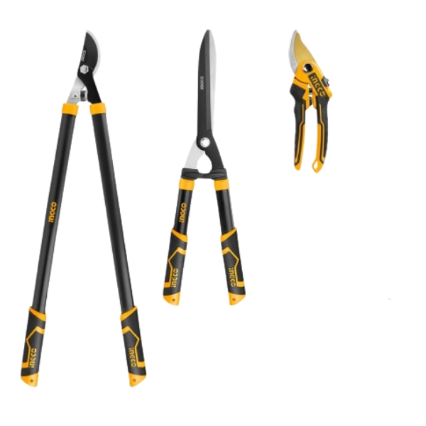 Ingco – 3pcs Industrial Garden Shear Set