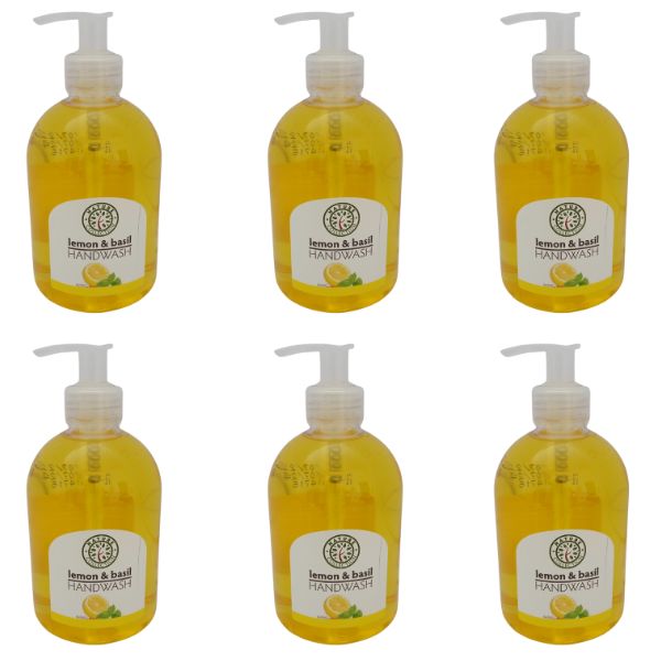 Nature Collection – Lemon and Basil Handwash – Pack of 6