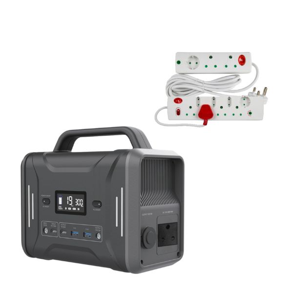 Flash – Portable Power Station – 300W with 8-Way Multi-Plug