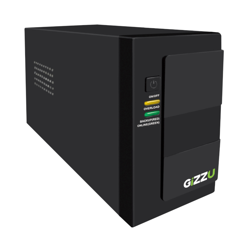 Gizzu 1000VA 500W Line Interactive UPS