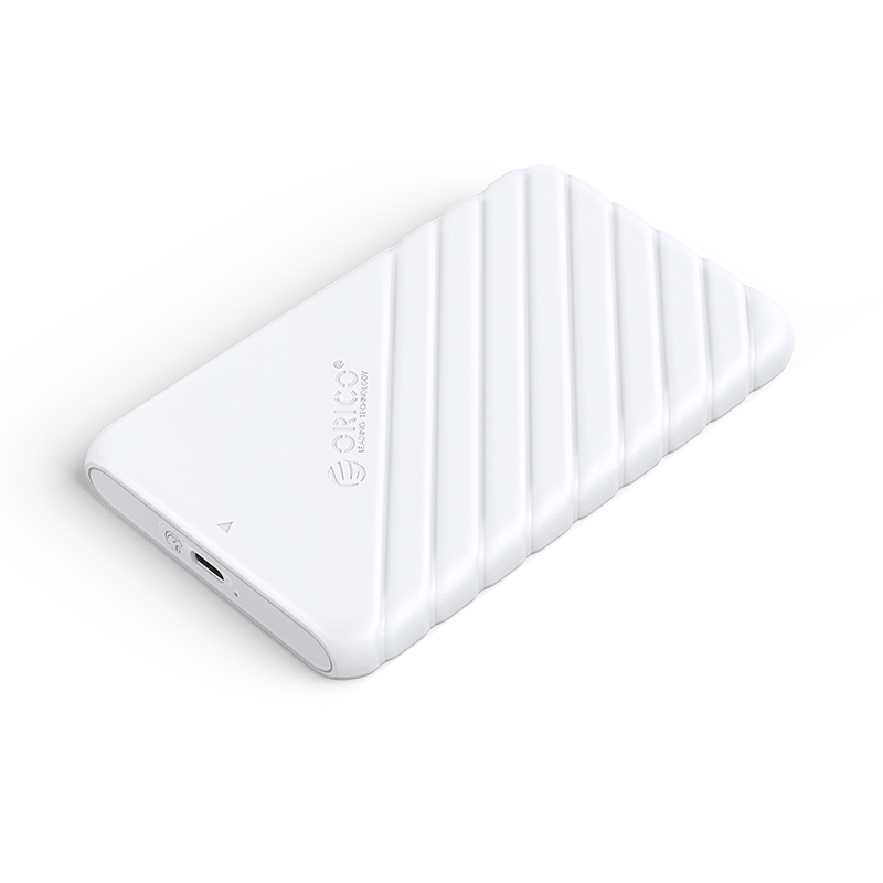 ORICO 2.5-inch USB3.1 Gen 1 Type-C to USB-A Hard Drive Enclosure – White