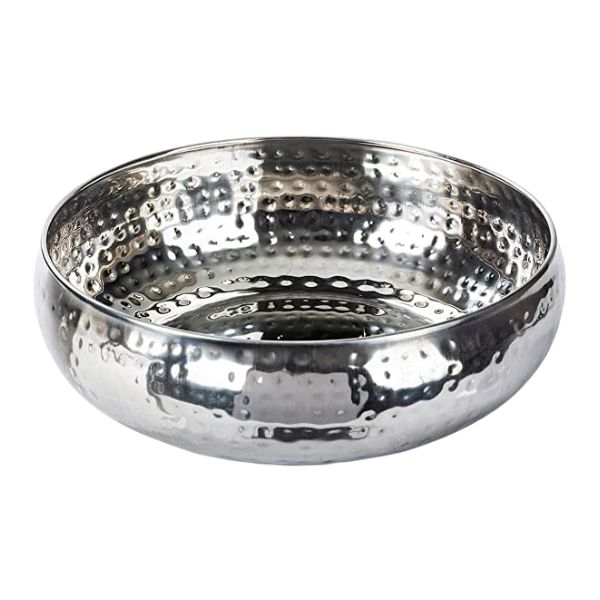 Boardmands – Silver Hammered Bowl – 28cm