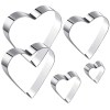 Cookie Cutters Set of 6 – Hearts Cookie Cutters Set of 6 – Hearts